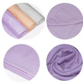 AZO Free Top Quality New Style Silk Material TV Blankets Plain Winter Blankets With Brushed